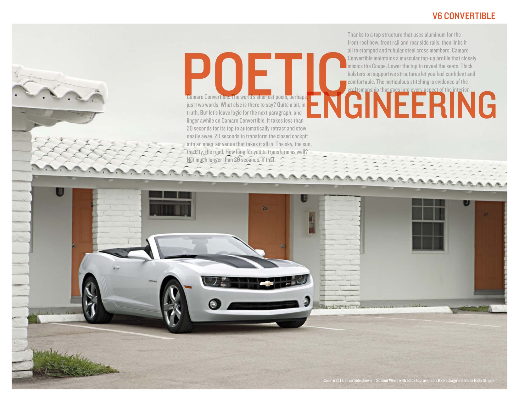 2012 Chev Camaro Brochure Page 10